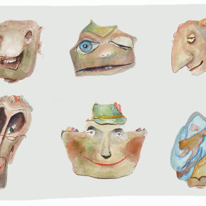 Tváře špičaté skály - Kostěj Skalistý, Mr. Hotovson, Indiana Bignose, Čtečka, Návštěva z Rakous, Šklebe Skalistá